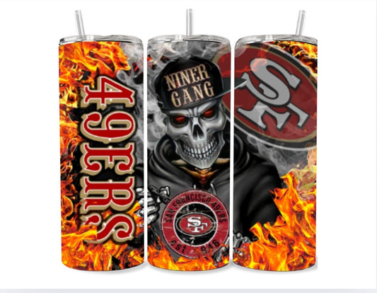 49ers skull